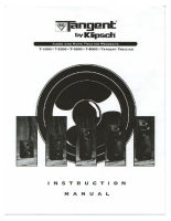 Klipsch T-4000 - Owners Manual 